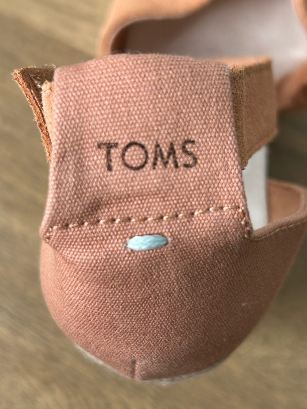 Tom's Marisol Sandal Wedges Sandy Beige Suede Size 7 NWT - Picture 10 of 11